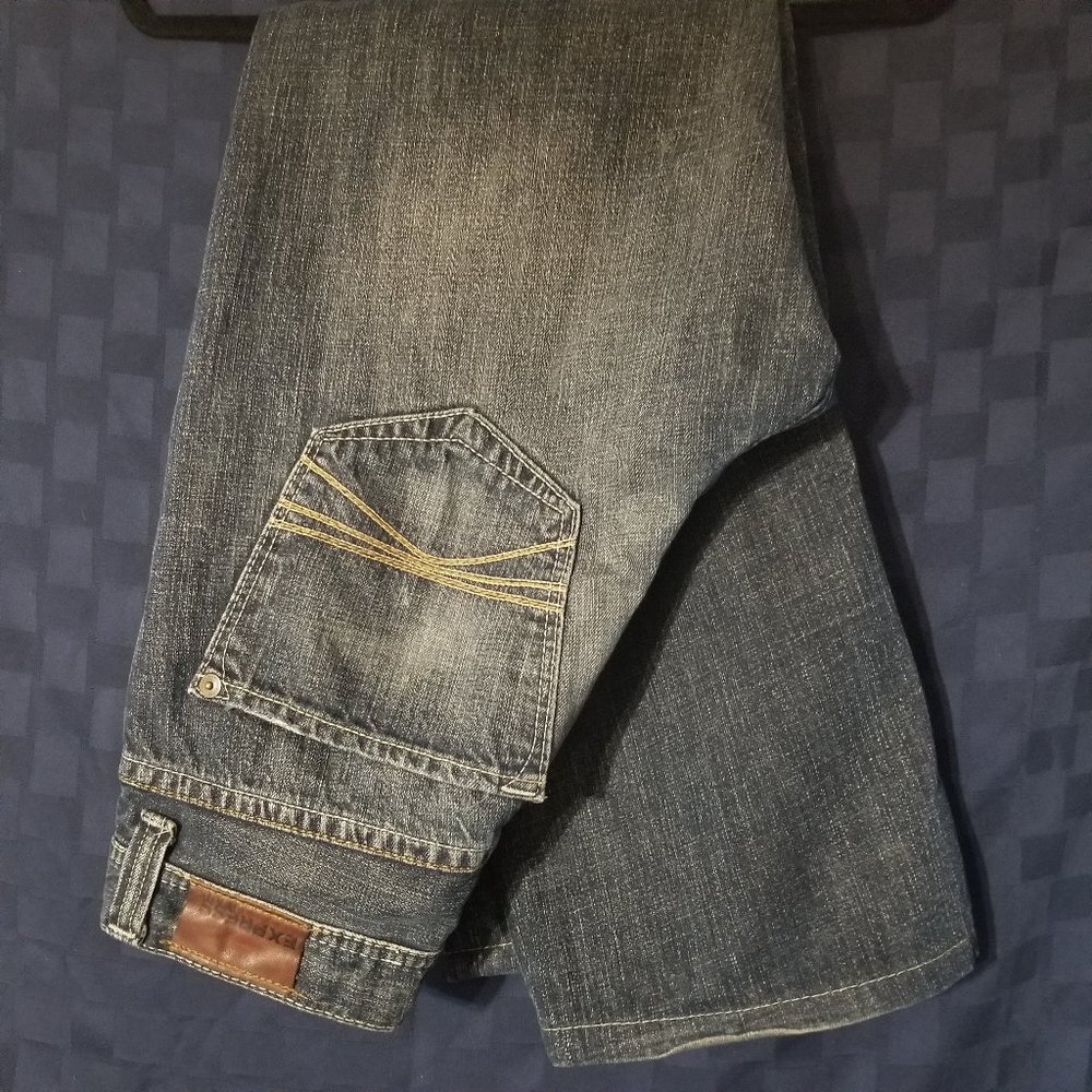 Express Jeans dark blue Men's Sz 32x32